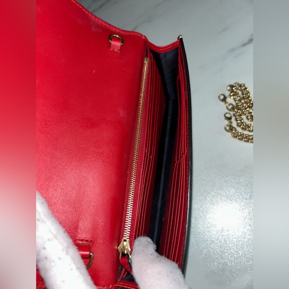 Authentic Gucci Beige GG Supreme Canvas Blooms Wallet On Chain - EUC - Picture 9 of 15